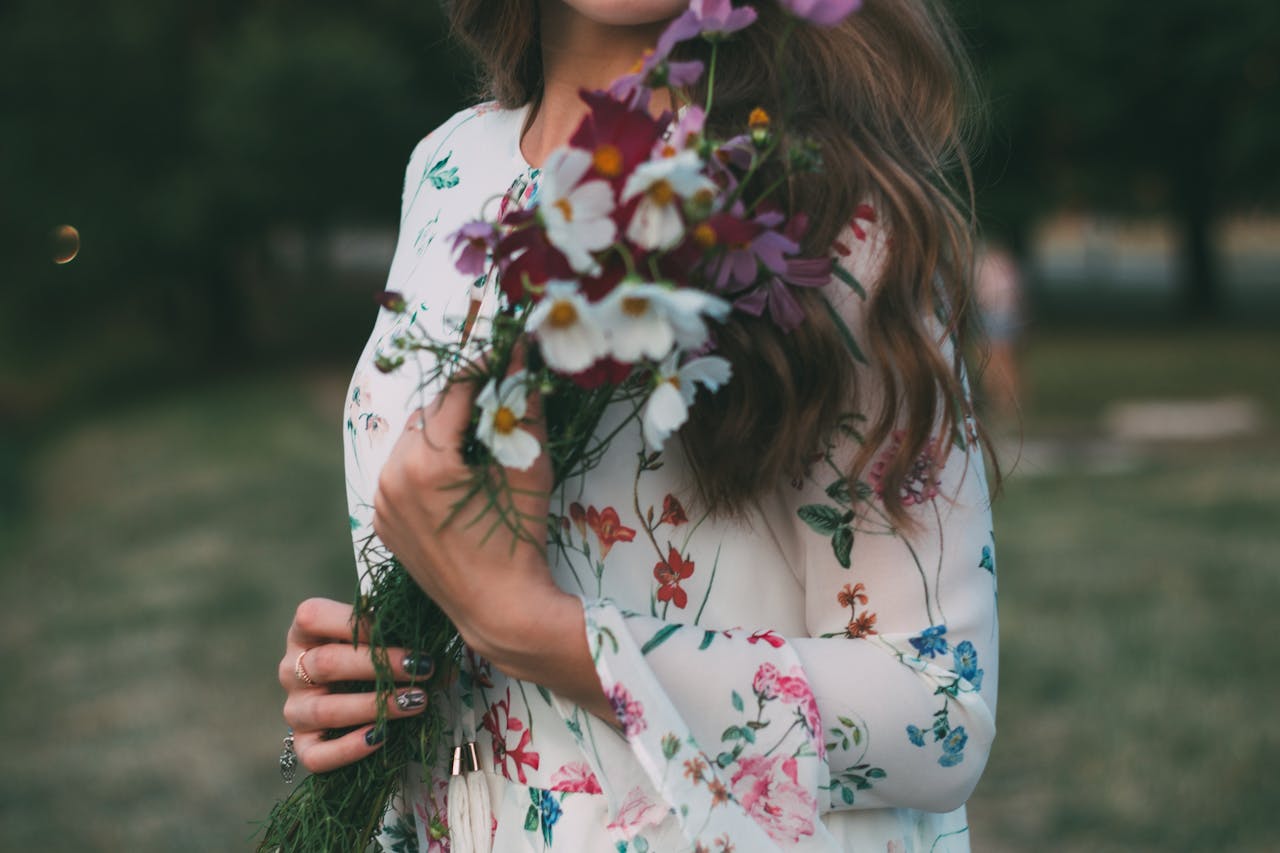 On the look-out for fantastic floral fashions.