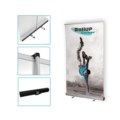 Vente et impression de rollup XXL (1 x 2m) - Rollup Corner