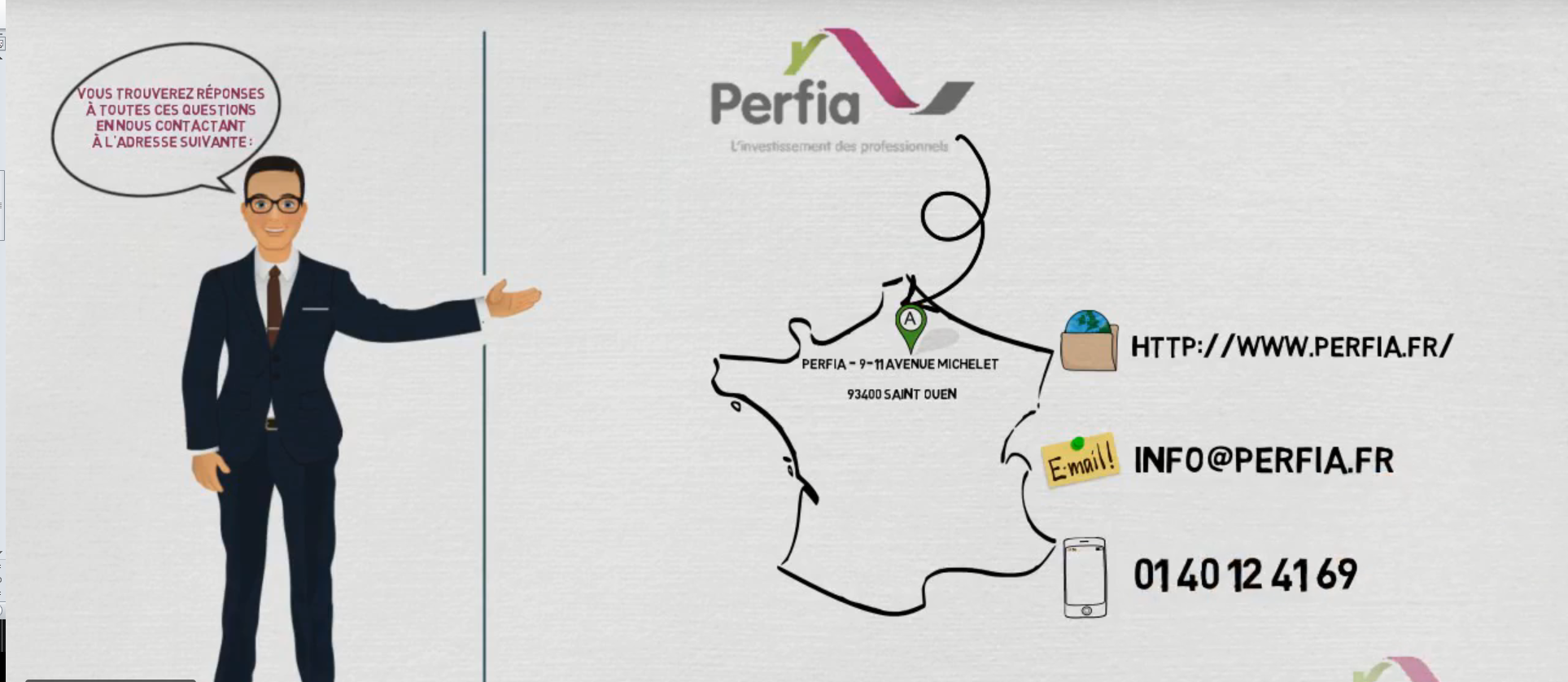 Pour la location d’un local commercial bien balisée : Perfia…