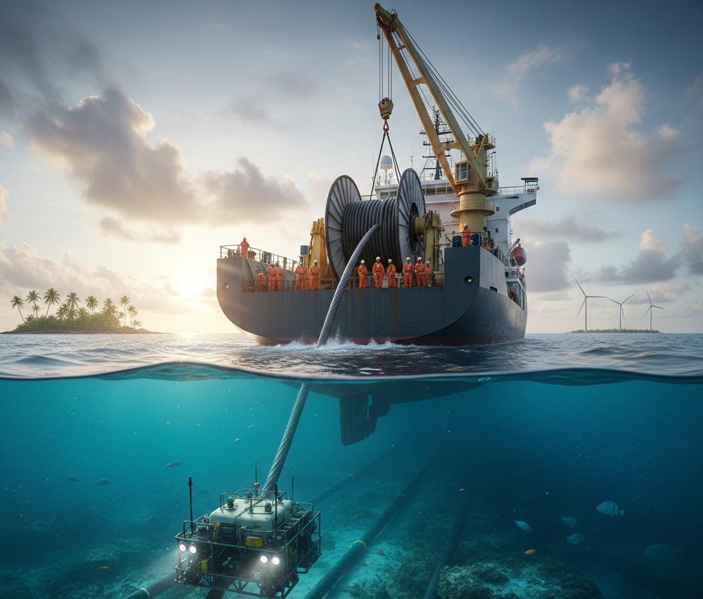 Les câbles sous-marins sont désormais le pilier de la télécommunication mondiale